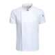 thumbnail image 3 of Chaquetas de chef,Chaquetas de chef de verano de manga corta transpirables,Ropa de servicio de alimentos Uniforme Chaqueta de chef Cocina,Camisa de cocinero y camarero ejecutivo,Escuela de, 3 of 6