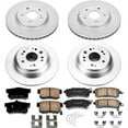 thumbnail image 2 of PowerStop Front and Rear Geomet Coated Brake Rotor and Pad Kit Fits: HONDA Select Models CRK5816, 2 of 5