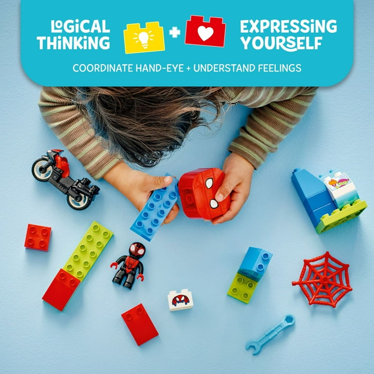 LEGO DUPLO Marvel Spin's Motorcycle Adventure, Spidey Fantasy