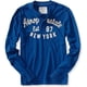 thumbnail image 1 of Aeropostale Mens Est 1987 Henley Shirt, Azul, XX-Large Aeropostale henley, 1 of 1