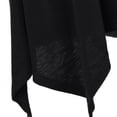 thumbnail image 3 of Las mujeres sexy correa de espagueti tops cuello en v plisada camisola negro 3xl Sunnimix tirante de espagueti sin mangas, 3 of 8
