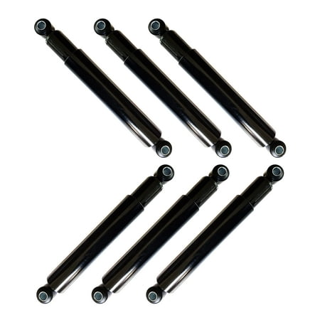 TORQUE 6 pack of 83125 Heavy Duty Shock Absorber for Ford F FT B Series & Mack CH CL CX & SAF HOLLAND AR-120 AR-125 AR-75 AR-85 AR-95 Trucks (Replaces Gabriel 83125 Monroe 66614) (6 x TR83125)