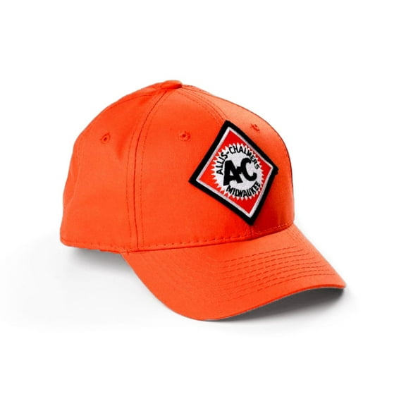 Youth Vintage Allis Chalmers Logo Solid Orange Hat, VASOY