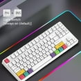 thumbnail image 1 of de mecáco con cable RGB para juegos 87 teclas Desmontable Ergonómico Cable DIY para computadora Gamer - Interruptor Macarena Teclado mecánico con cable, 1 of 8