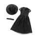 thumbnail image 5 of Disfraz de Halloween Salvador para niñas M malla negra, 5 of 10