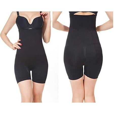 

Womens Shapewear Bodysuit High Waist Tummy Control with Butt Compression Shorts