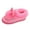 Pink, variant on Mepaouo Cute Animal Slippers for Women Bunny Closed Back Fuzzy House Shoes Soft Plush Girls Slippers