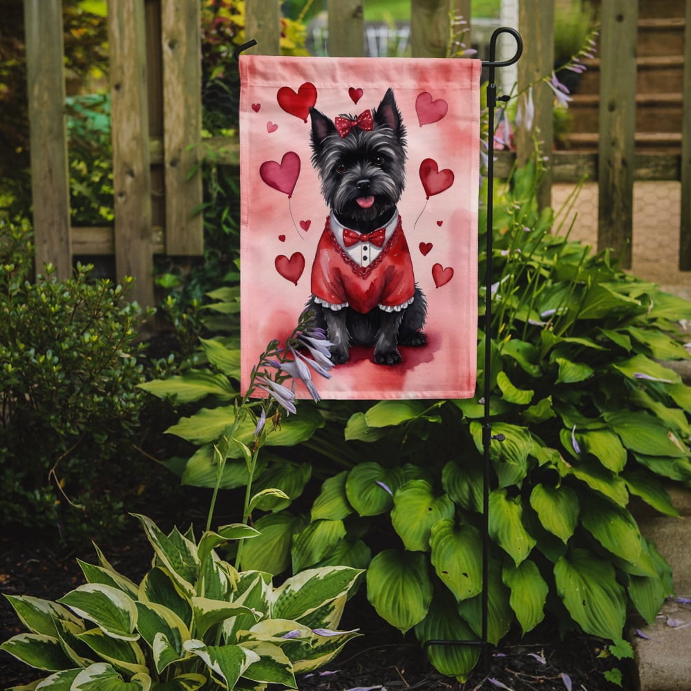 Cairn Terrier My Valentine Garden Flag 11.25 in x 15.5 in