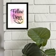 thumbnail image 5 of Designs ByLITA Follow Your Heart, 5 x 7 White Framed Wall Art Print | Positive Motivational Decor, 5 of 7