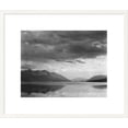 thumbnail image 1 of Global Gallery Ansel Adams 'Evening, McDonald Lake, Glacier National Park, Montana - National Parks and Monuments, 1941' Framed Wall Art, 1 of 4
