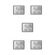 thumbnail image 1 of Inteprter Never Be Late Again Despertadores digitales con múltiples alarmas Reloj digital atemporal Wall Silent black 8218 Type2 NO2, 1 of 6