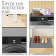 thumbnail image 3 of Silicone Washer Top Cover Dryer Top Protector Mat Washing Machine Top Cushion, 3 of 8