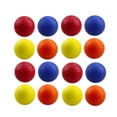 thumbnail image 4 of 16 pelotas de entrenamiento de golf de espuma de poliuretano multicolor de 4,2 cm con textura realista para accesorios de jardín., 4 of 8