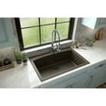 thumbnail image 5 of Karran  Drop-In Quartz Single Bowl Kitchen Sink Concrete, 5 of 5