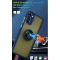 thumbnail image 3 of is specially designed for Samsung Galaxy Note 20 Anti-Scratches,anti-fingerprint, built-in 360° rotating ring bracket solid and durable magnetic car phone case, suitable for 6.7inches Male-Blue, 3 of 6