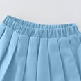 thumbnail image 7 of Mgmyaa Girls Pleated Skirt with Shorts Elastic Waist School Uniform Skirt for Toddler to Teen 2-17 Years, 7 of 7