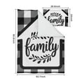 thumbnail image 5 of Family Buffalo Plaid Duvet Cover and Pillowcase Set for Single Bedding, Bedroom Accessories for Kids Teens, 5 of 5