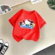 thumbnail image 3 of Camiseta de verano de Hello Kitty para niños y niñas, camiseta creativa con estampado informal de calle, moda Y2K, cuello redondo, camiseta de dibujos animados para bebés y niños, 3 of 5