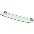 thumbnail image 2 of Gatco 4696 Channel Vanity Glass Shelf, Satin Nickel, 2 of 3