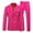 Hot Pink, variant on Men's 2 Piece Double Breasted Suits Slim Fit Tuxedo Jacket and Dress Pants Set for Wedding Business Prom Black