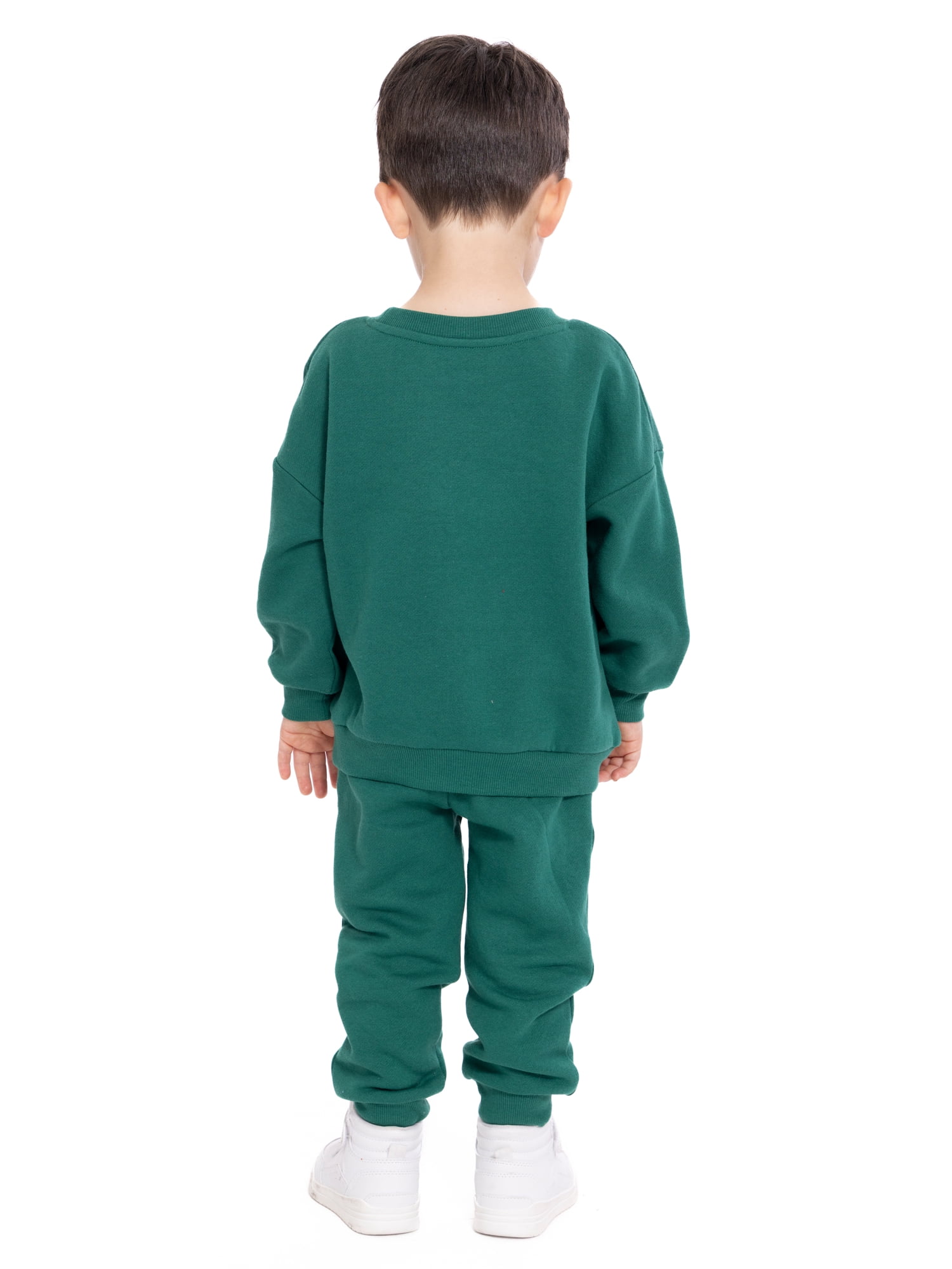 Bluey Toddler Long Sleeve Graphic Crewneck with Matching Jogger Pant, 2 Piece Set, Sizes 12M-5T