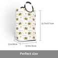 thumbnail image 2 of Sikiie Sea Turtle Basking in the Sun Square Laundry Bag Large Collapsible Dirty Clothes Bags With Handles Waterproof Essentials Storage For College Dorm, Family, 2 of 5