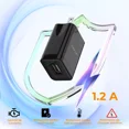 thumbnail image 3 of Paquete 10 Piezas Cargador Cubo 1.2a U-volt Usb, 3 of 6