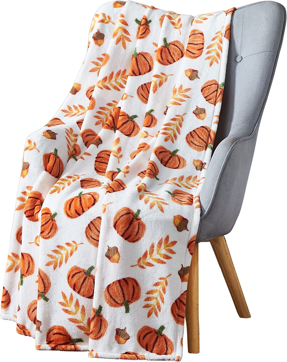 Home Decor Soft Fall Fleece Throw Blanket