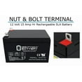 thumbnail image 4 of ML15-12NB 12V 15AH Replacement Battery Compatible with Izip IZ-VL-CR Via Lento, 4 of 6
