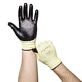 thumbnail image 2 of 12-Pair HyFlex Medium-Duty Kevlar/Nitrile Gloves - Blue/Green, Size 11, 2 of 3