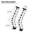 thumbnail image 2 of Balery Buffalo Plaid Christmas Trees Calcetines novedosos Calcetines deportivos Calcetines hasta la rodilla Calcetines de algodón Calcetines originales y geniales, 2 of 6