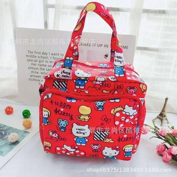 Sanrio hello kitty Sac à Main Nouveau Sac de Maman Dessin Animé my Melody Sac à lunch Sac de Rangement Sac Fourre-Tout