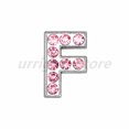 thumbnail image 3 of Dijes con letras deslizantes del alfabeto, aleación de 8 mm, diamantes de imitación rosas, 1 unidad, aptos para pulseras, collares para mascotas, fabricación de joyas, regalo para mujeres y niños, 3 of 5