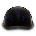 thumbnail image 4 of DAYTONA Novelty Skull Cap 1/2 Half Motorcycle Helmet 35 Styles NON DOT XS-XXL, 4 of 6