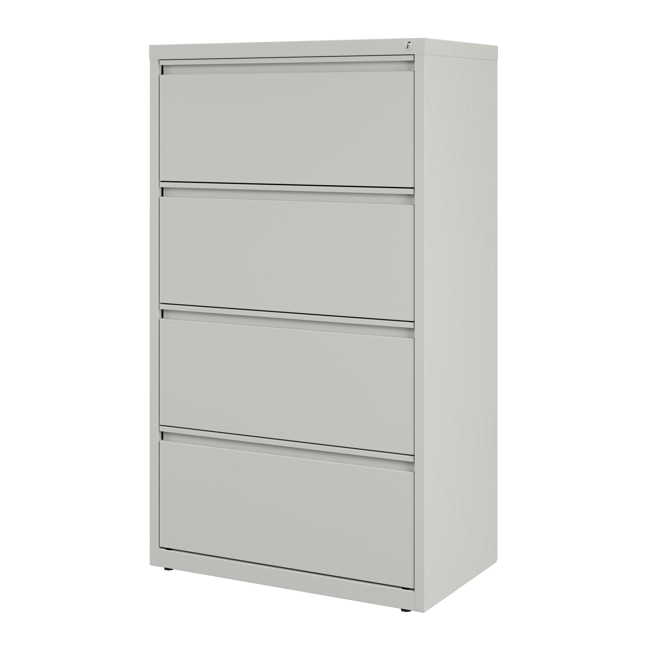 HL10000 Series 30-inch Wide 4-Drawer Lateral File Cabinet, Light Gray