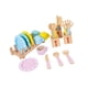 thumbnail image 5 of Juguete de cocina Toy Feating Cooking Cook Sartsset Habilidades organizacionales Plates y vajilla de utensilios para 3 4 5 6 7+ años de edad, 5 of 9