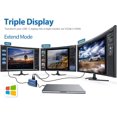 thumbnail image 3 of Estación de acoplamiento Hiearcool USB C 11 en 1 con triple pantalla 4K, 3 of 7