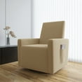 thumbnail image 5 of No. 918 Bellamy Modern Honeycomb Stretch Fit Elastic Recliner Cover, Taupe, 5 of 7