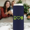 thumbnail image 5 of Pickleball Gifts For Women Peace Love Pickleball 2-Pack Ultra Slim Can Thermocoolers, 5 of 8