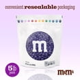 thumbnail image 3 of M&M'S World Purple Milk Chocolate Candy 5lb Bag for Celebrations and Party Favors, 3 of 10
