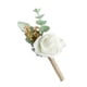 thumbnail image 1 of Ramillete de flores artificiales Sonducket para dama de honor ojal Blanco lechoso, 1 of 6
