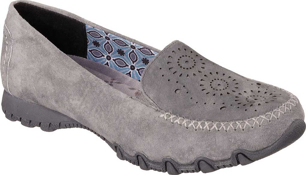womens slip on skechers biker fan club 