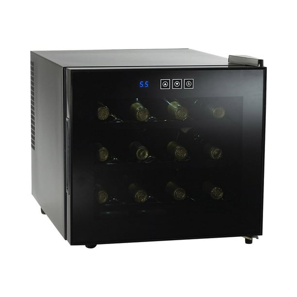 Wine Enthusiast Silent Wine cooler freestanding width 15.7 in