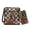 Black-Checkered Butterfly, variant on Checkered Butterfly Hobo Bag and Wallet Set for Women Lady, Leather Crossbody Satchel Purse and Wallet Set Multi Pocket Shoulder Messenger Purse with Adjustable Strap, Black