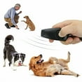 thumbnail image 2 of 2 en 1 Chien Chiot Chat Entraînement Clicker Sifflet Entraîneur Click Obéissance Noir, 2 of 7
