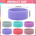 thumbnail image 2 of 1 Pc Silicone Non-Slip Bottle Sleeve, Reusable Heat Insulation Cup Cover, Flexible Silicone Bottle Grip Sleeve for Water Bottles, One Size, Multicolor, 2 of 8