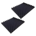 thumbnail image 1 of 2 piezas de almohadillas de esponja para caja de instrumentos con inserto de esponja corrugada resistente a impactos 40mm, 1 of 9