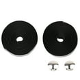 thumbnail image 2 of HEVIRGO 2Pcs Mountain Bicycle Road Bike Handlebar Non-Slip Sponge Straps Riding Tools,Black, 2 of 9