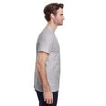 thumbnail image 4 of Gildan Men Short Sleeve Crew T-Shirt of 90/10 Cotton/Polyester - Soft, Classic Tee - Sport Grey, XL, 4 of 5