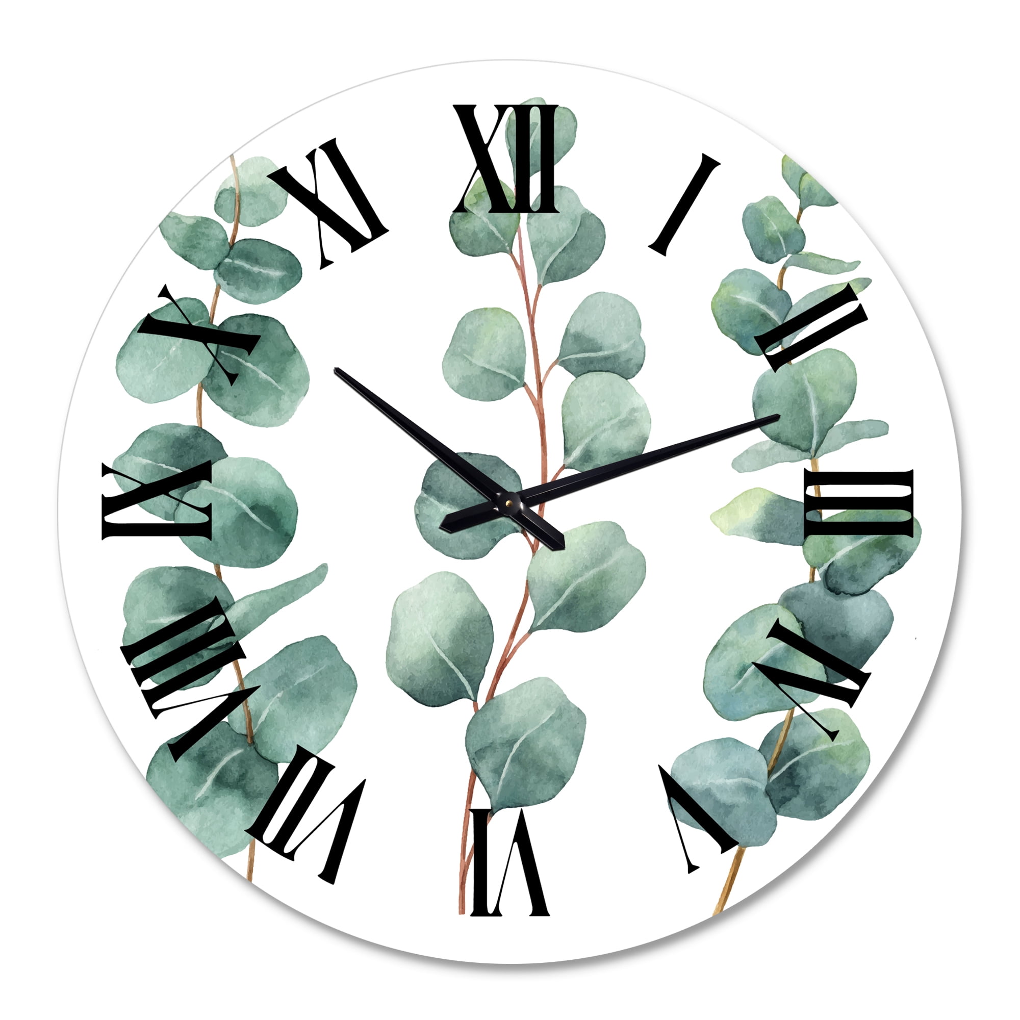 Designart 1 in Quartz Traditional Wall Clock